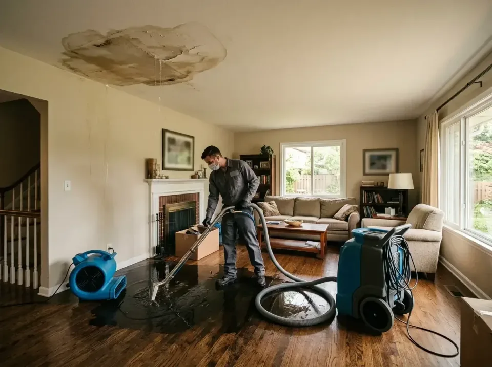 attic-pipe-burst-ceiling-drip-008 — frequently asked questions, Water Damage Restoration & Carpet Care in Matoaca, VA
